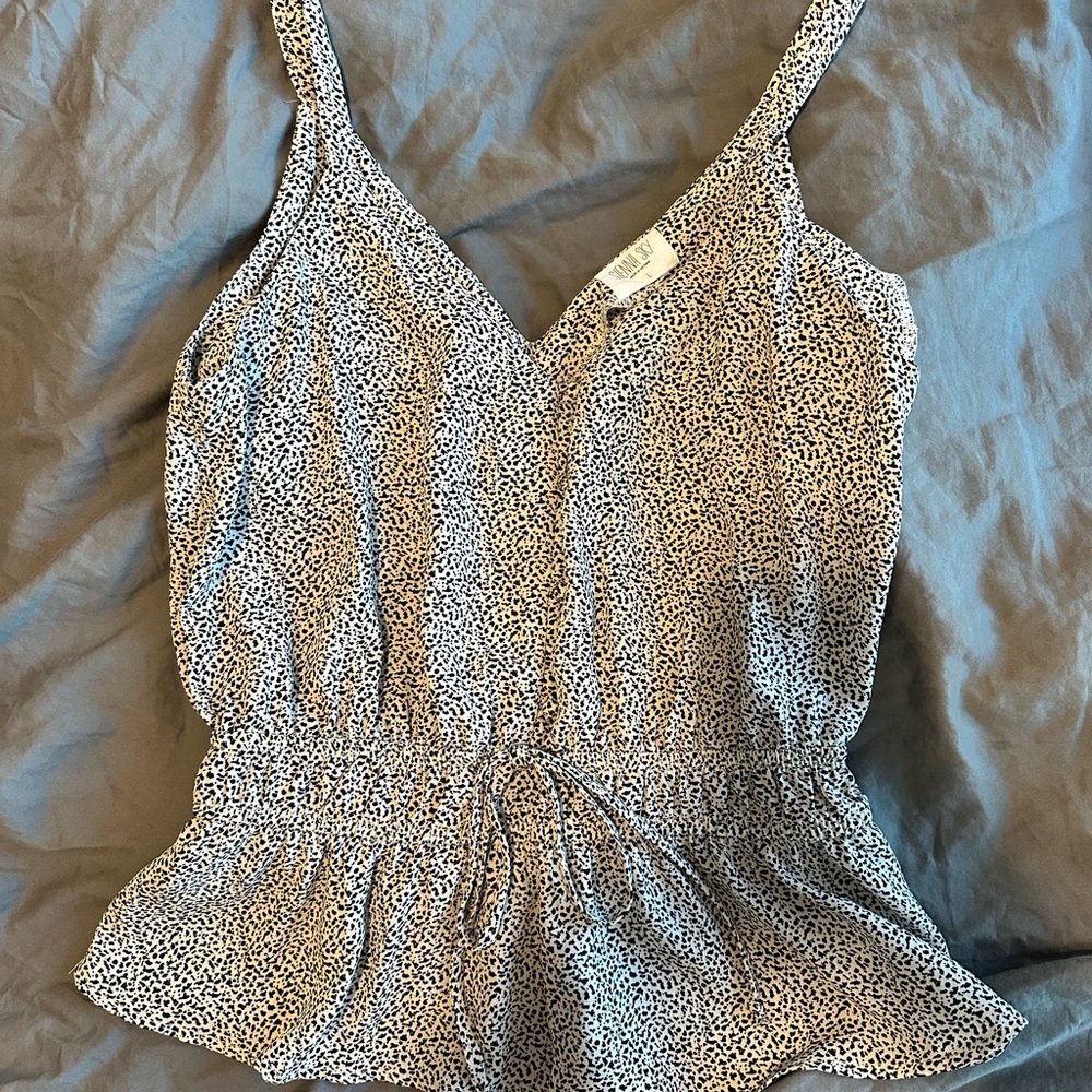 Sienna Sky Black and White Camisole